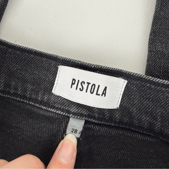 Pistola Dana High Rise Bootcut Jeans in Faded Black - Size 28 - Picture 4 of 6